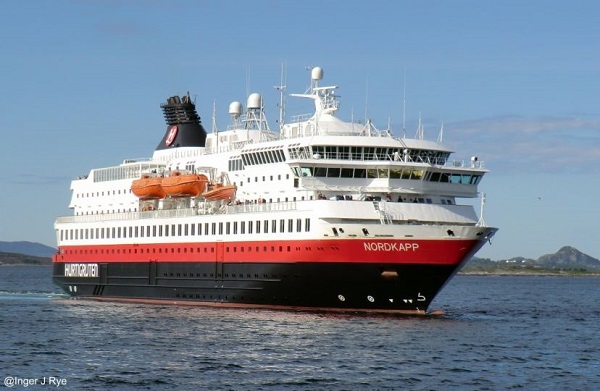 Seiling med Hurtigruten MS Nordkapp